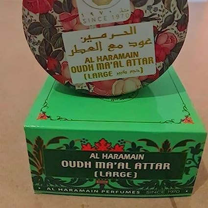 AL HARAMAIN OUDH MA'AL ATTAR LARGE 5O GMS