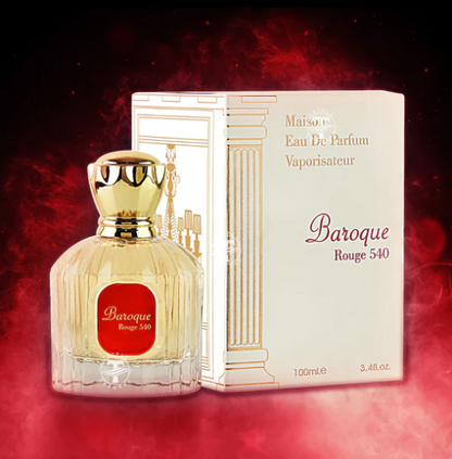 Baroque Rouge 540 Eau De Parfum By Maison Alhambra | Lattafa | Oriental Perfume3.4 Fl Oz 100ml