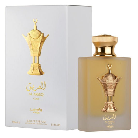 Al Areeq Gold EDP - 100mL (3.4 oz) by Lattafa Pride