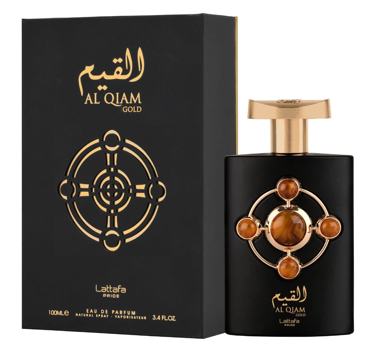 Al Qiam Gold By Lattafa Pride Eau De Parfum 100ml(3.4 Oz)