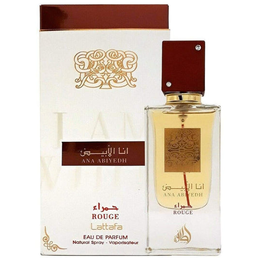 Ana Abiyedh Rouge for Unisex Eau de Parfum Spray, 60 ml by Lattafa Perfumes