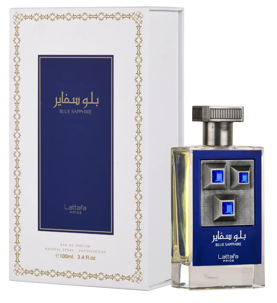 Blue Sapphire Unisex EDP - 100ml(3.4 oz)  by Lattafa Perfumes