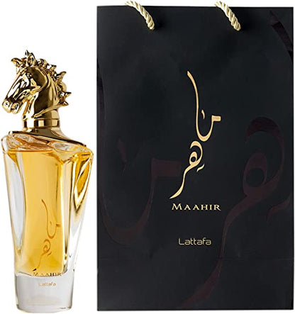 Maahir Gold Edition  by Lattafa Eau De Parfum Unisex 100ML