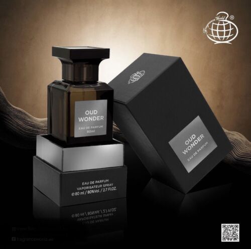 Oud Wonder - Eau de Parfum - By Fragrance World - Perfume For Unisex, 80ml