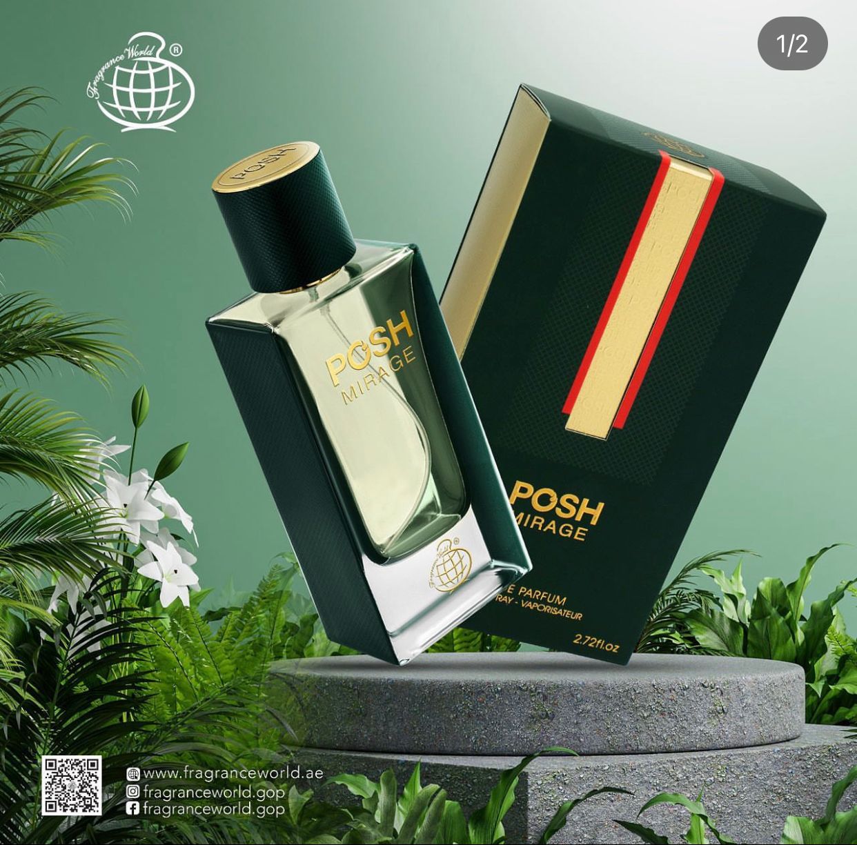 Posh Mirage  80ml for Men by Fragrance world