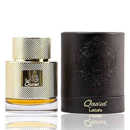 Qaa'ed Unisex EDP - 100ML (3.4 oz) ,Unisex by Lattafa Perfumes