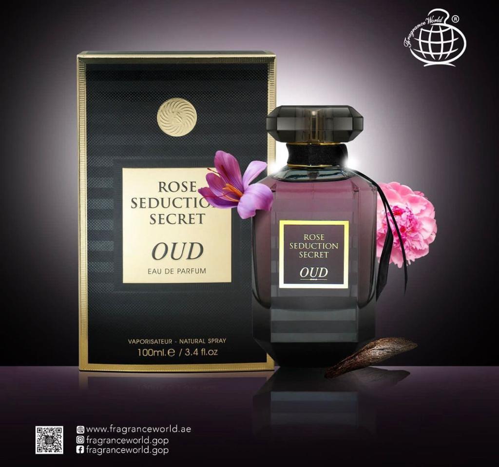 Rose Seduction Secret Oud EDP 100ml For Women by Fragrance World