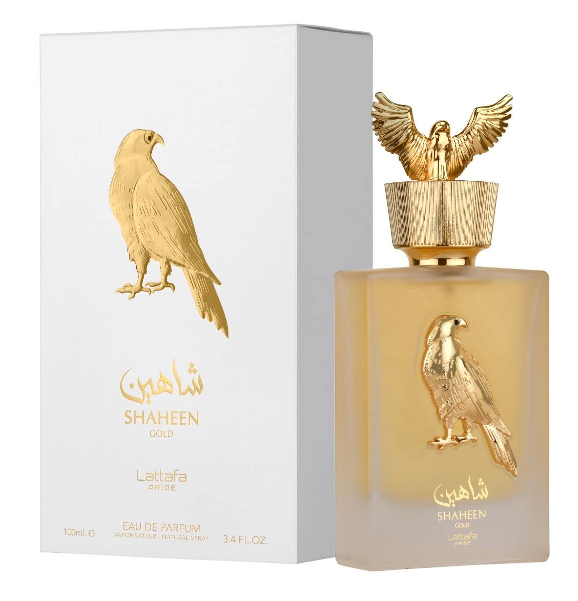 Shaheen Gold  Edp - Eau De Parfum 100ml (3.4 Oz) By Lattafa Pride