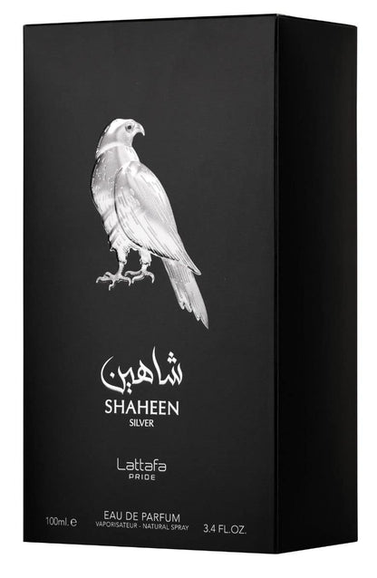 Shaheen Silver Perfumes Natural Spray EDP 100ml (3.4 oz) by Lattafa Pride