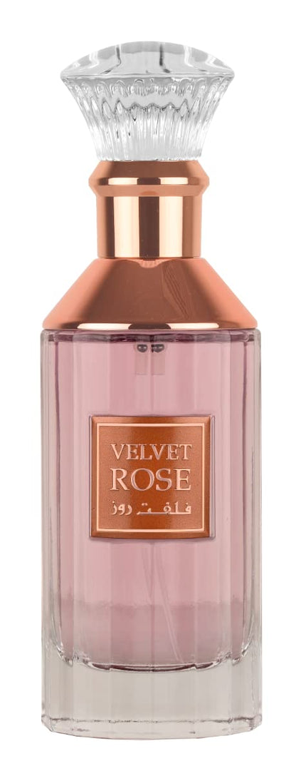 Velvet Rose for Unisex Eau de Parfum Spray, 100 ml by Lattafa Perfumes