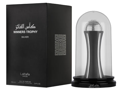 Winners Trophy Silver EDP - 100mL (3.4 oz) by Lattafa Pride