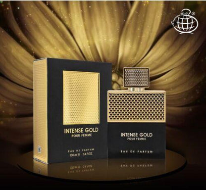 Intense Gold Pour Femme  - 100ml EAU DE PARFUM By Fragrance World