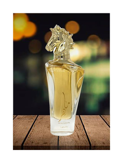 Maahir Gold Edition  by Lattafa Eau De Parfum Unisex 100ML