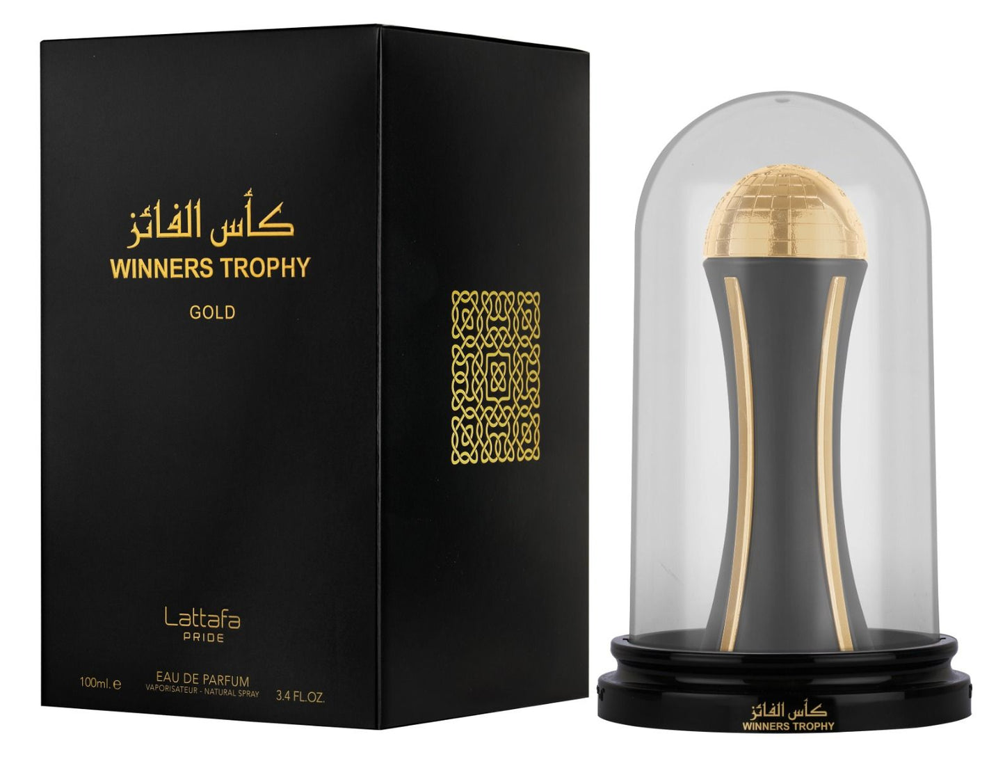 Winners Trophy Gold EDP - 100mL (3.4 oz) by Lattafa Pride